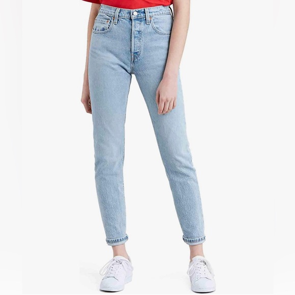 Levi’s Women’s Premium 501 Skinny Filiforme Jeans – Size 24 - Picture 1 of 14